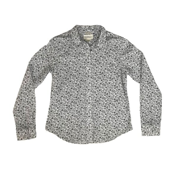 Ralph Lauren Denim & Supply Tomboy Shirt – Black & White – Size M (Fits Small) - Picture 6 of 9